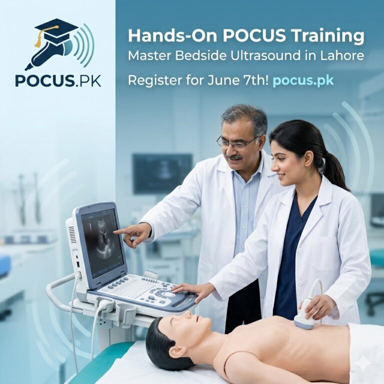 POCUS Trainig for Physicians in Pakistan