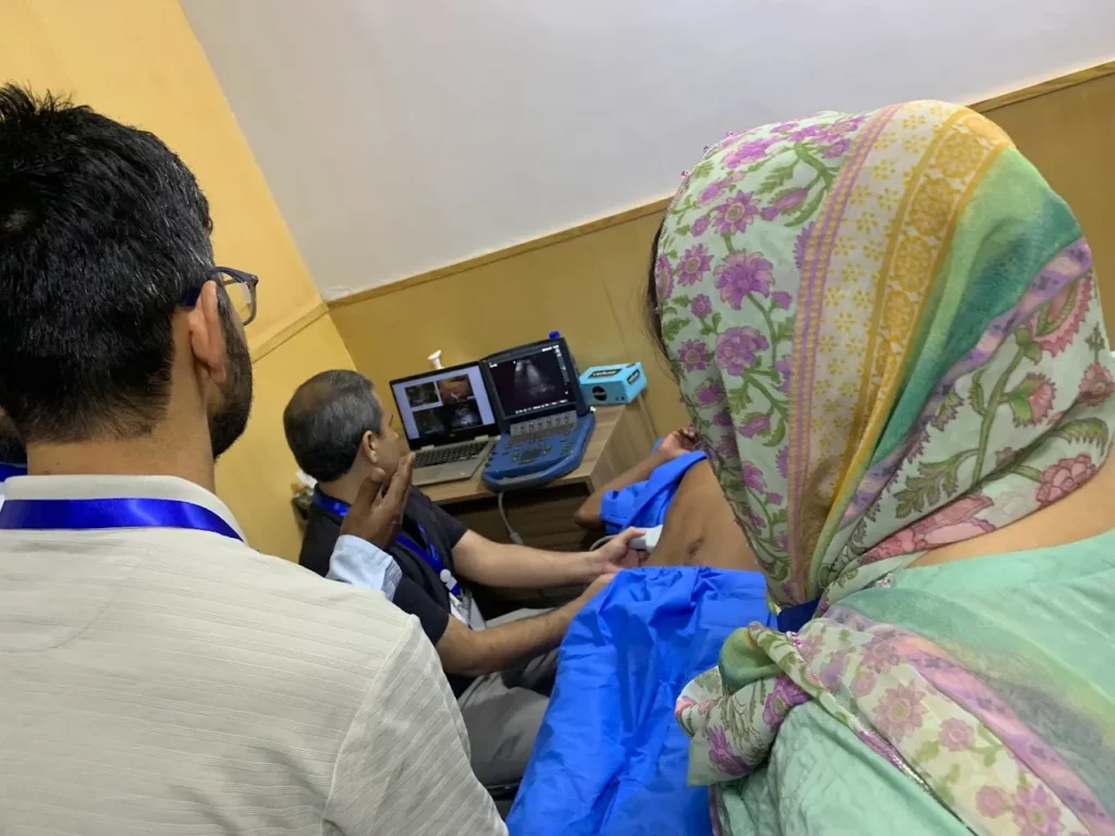POCUS Hands-on Workshop in Lahore Pakistan