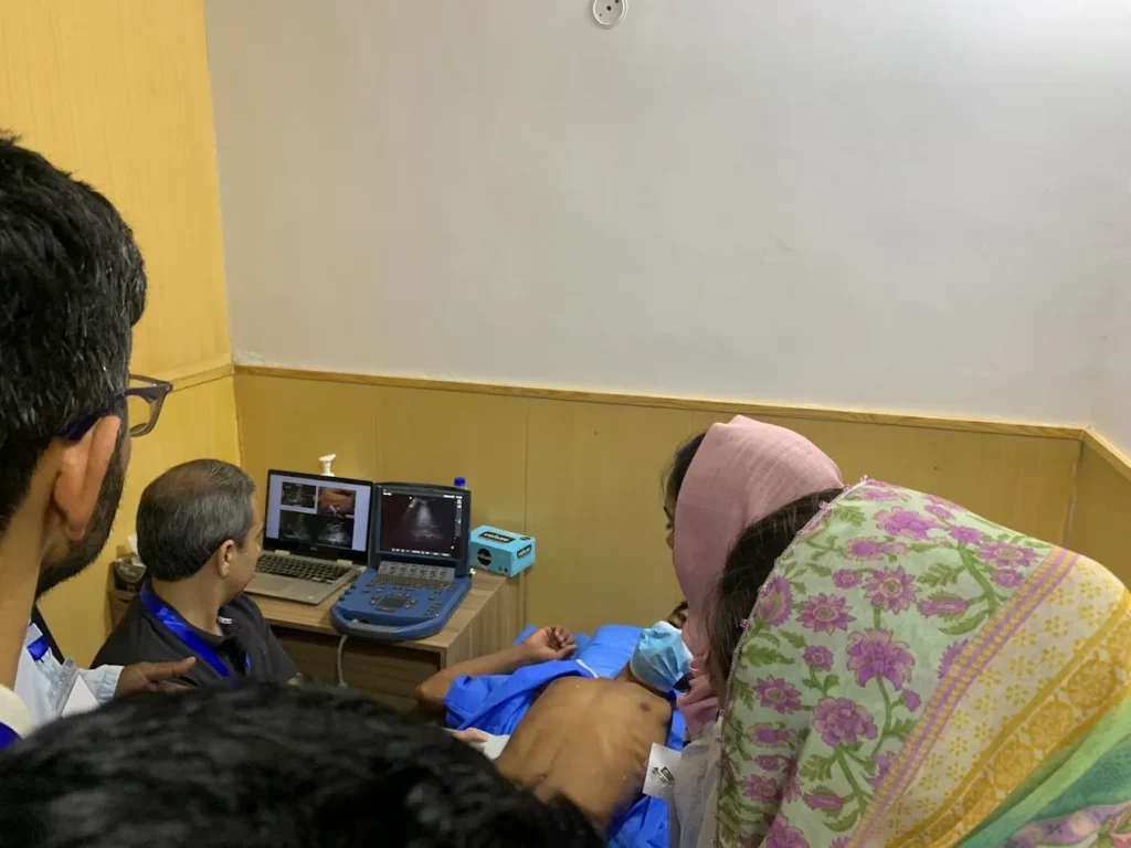 POCUS Hands-on Workshop in Lahore Pakistan