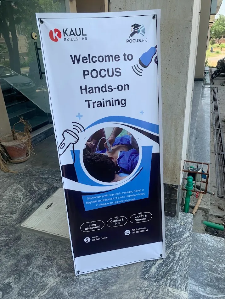 POCUS Hands-on Workshop in Lahore Pakistan