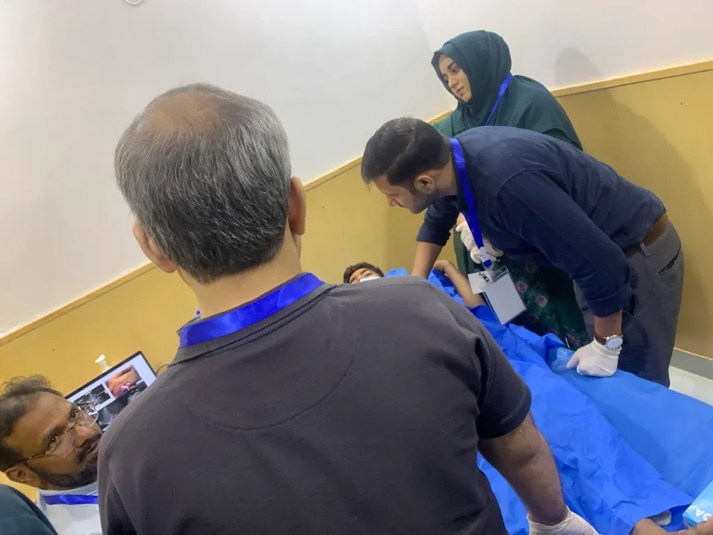 POCUS Hands-on Workshop in Lahore Pakistan