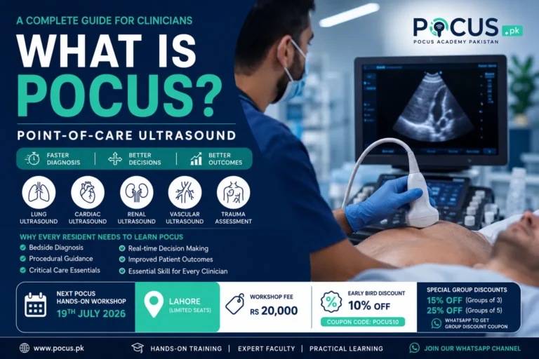 point of care ultrasound Pakistan