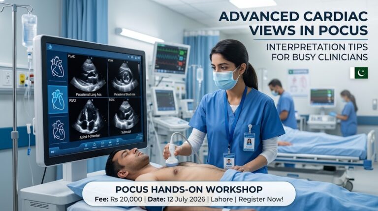 POCUS training in Pakistan