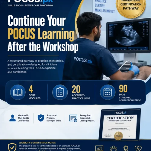 pocus-certification-pakistan POCUS Foundations Certification Pathway