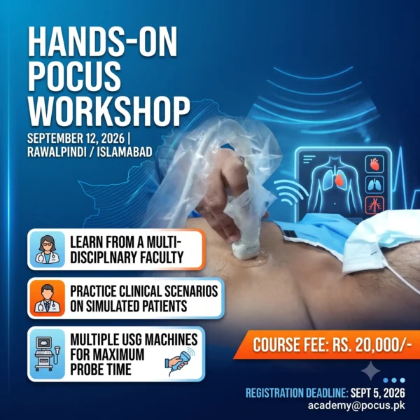 Point-of-Care Ultrasound Workshop in rawalpindi/islamabad