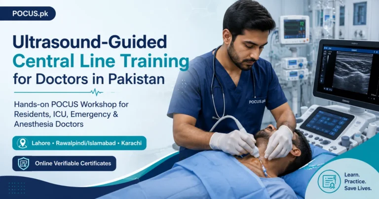 Ultrasound-Guided Central Line Training for Doctors in Pakistan