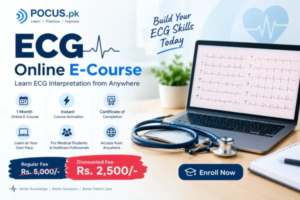 ecg-online-course ECG interpretation online with POCUS.pk